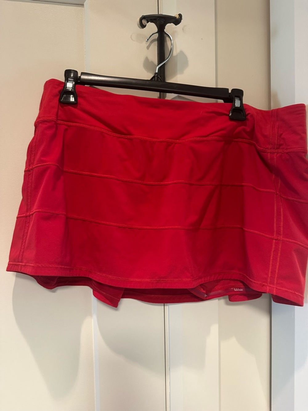 Lululemon Red Pace Rival Skort